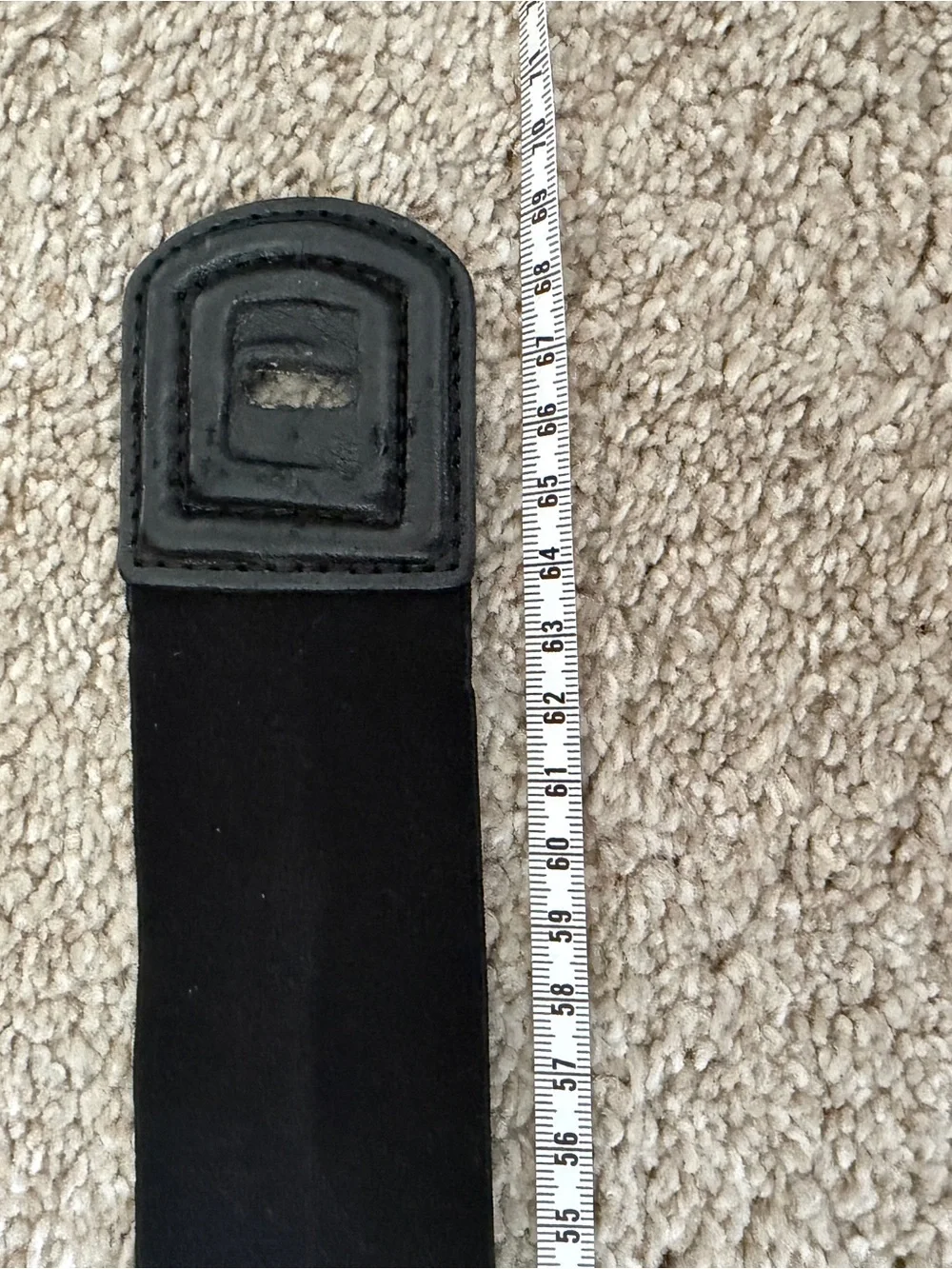 BCBGMaxAzria Black Stretch Waist Belt